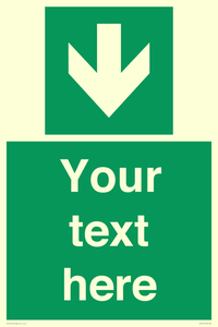 Custom Safe Condition Down arrow